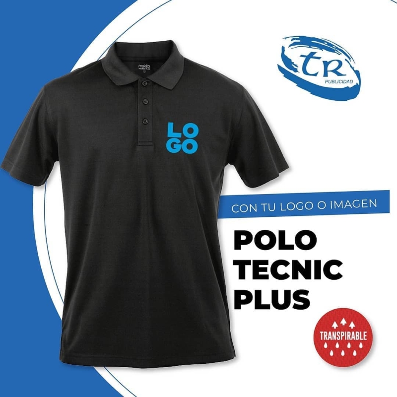 Polo Tecnic PlusRef: 4187Polo técnico en material 100% poliéste 